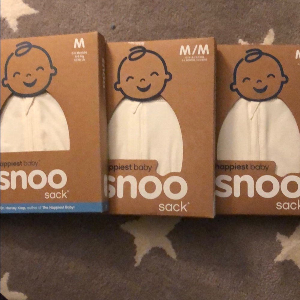 THREE 100% Organic SNOO Sleep Sack